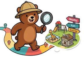 Kobi the explorer bear